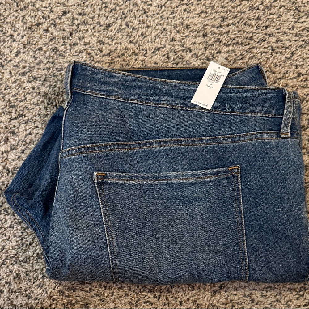 Old Navy Women's Blue Denim Overalls